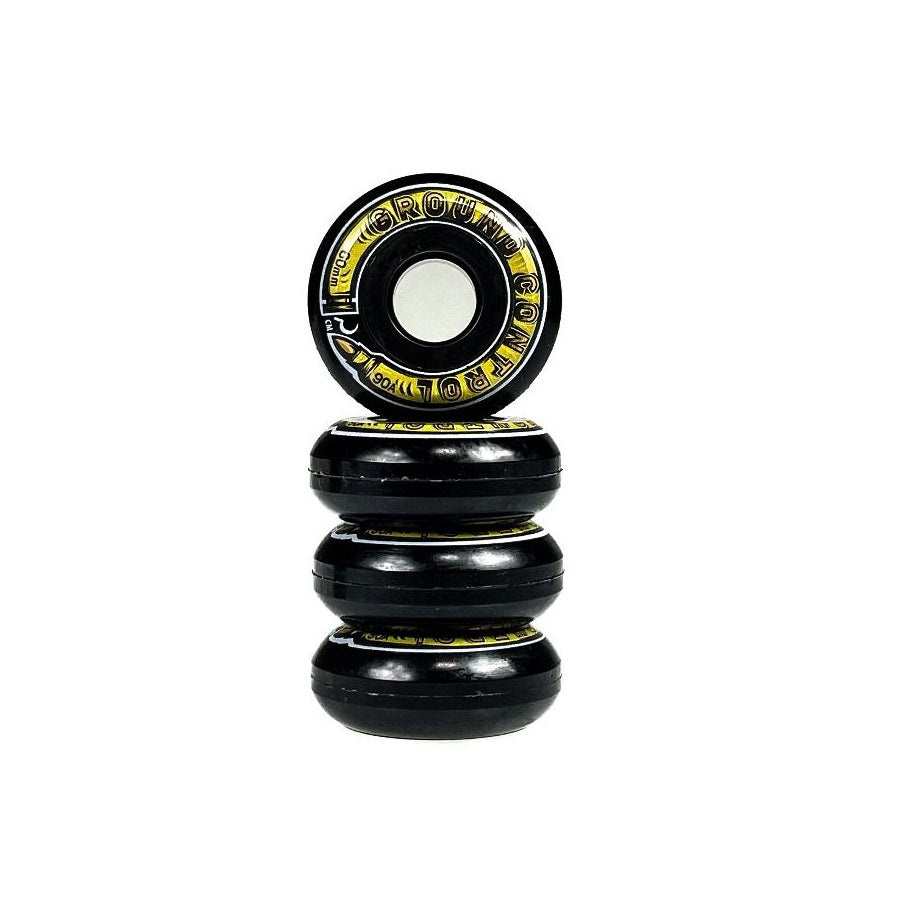 Ground Control, Ground Control CM Bullet Wheels 60mm 90a - Black (Set of 4)