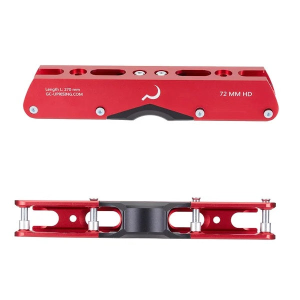 Ground Control, Ground Control HD2 H-Block Aluminum Frames 72mm - Red