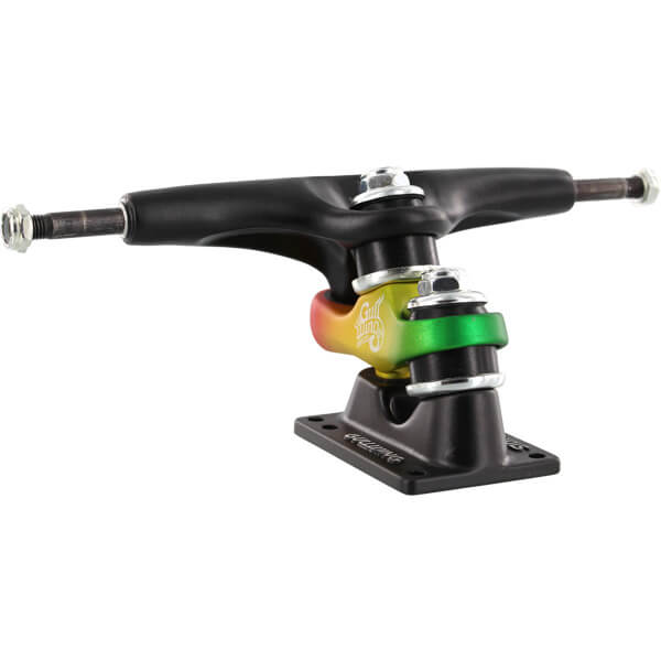 Gullwing, Gullwing Trucks Sidewinder II 159mm 9" - Black/Rasta (Pair)