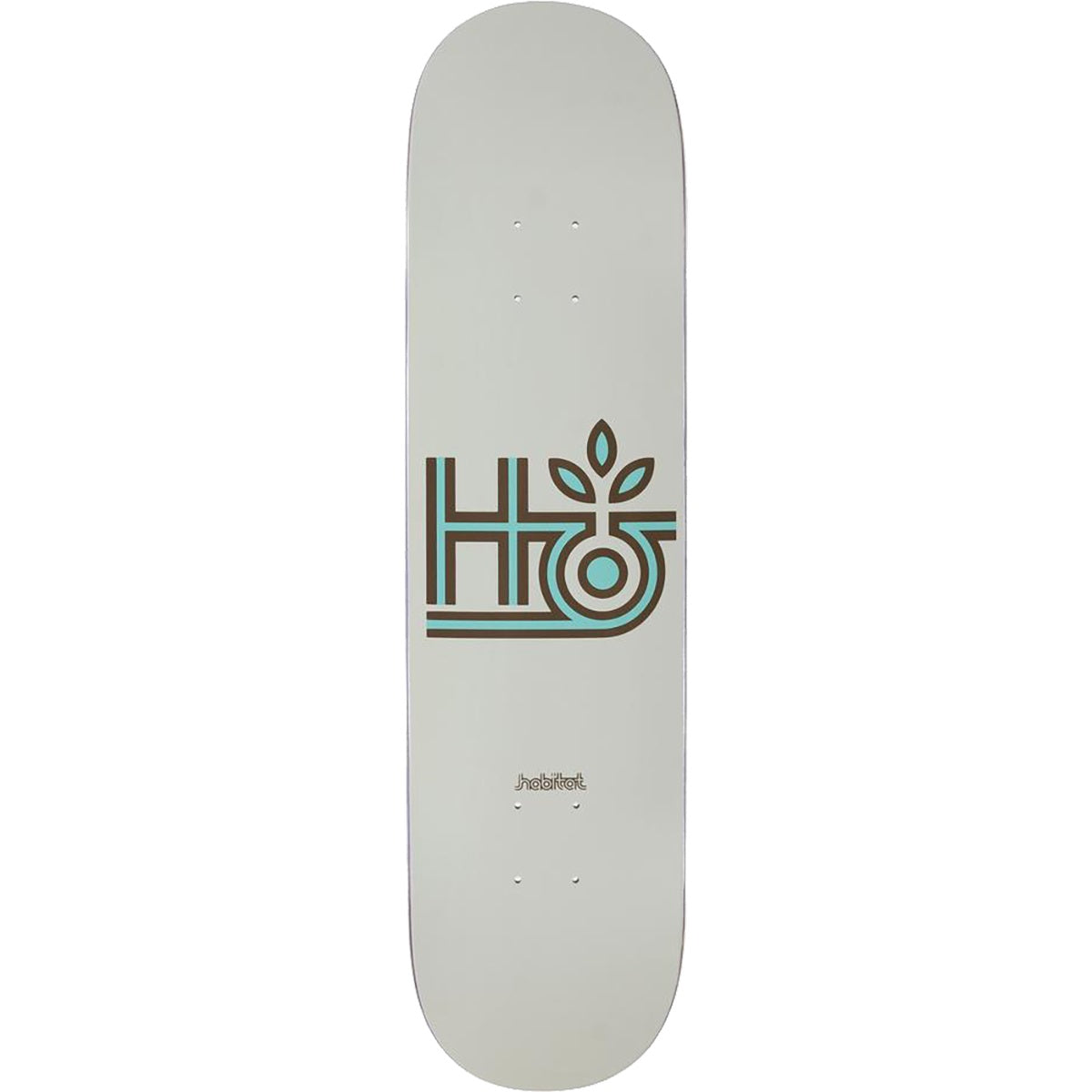 Habitat, Habitat Tri-Color Pod Skateboard Deck - 8.0" White