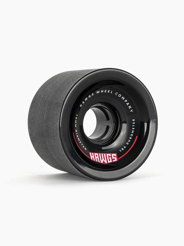 Hawgs, Hawgs 70's Wheels 70mm 78a - Black (Set of 4)