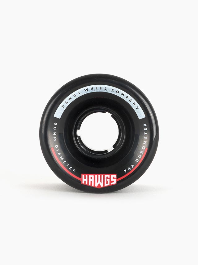 Hawgs, Hawgs Chubby Wheels 60mm 78a - Black (Set of 4)