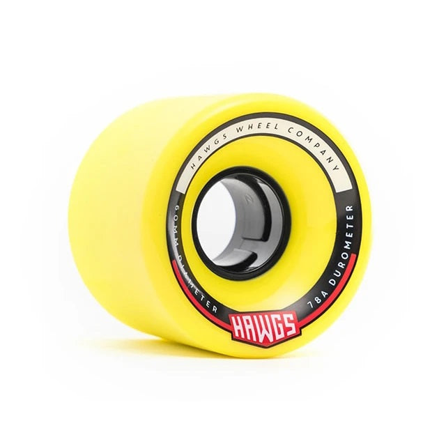 Hawgs, Hawgs Chubby Wheels 60mm 78a - Flat Banana (Set of 4)