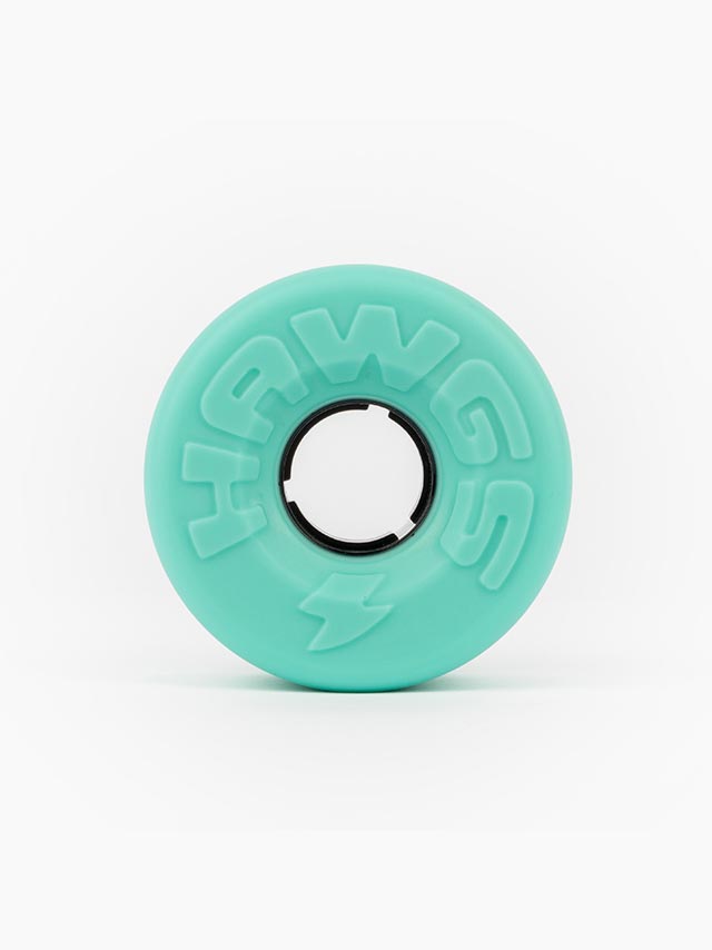 Hawgs, Hawgs Easy Wheels 63mm 78a - Ocean Teal (Set of 4)