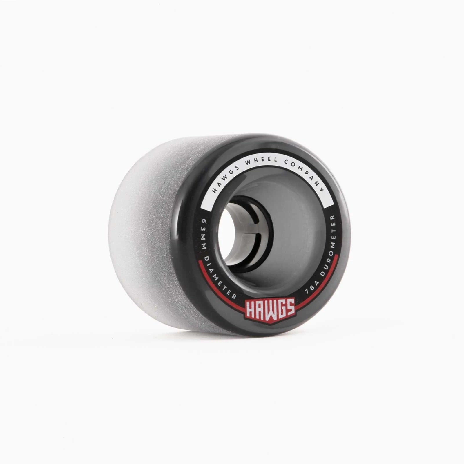 Hawgs, Hawgs Fatty Wheels 63mm 78a - Clear Black (Set of 4)