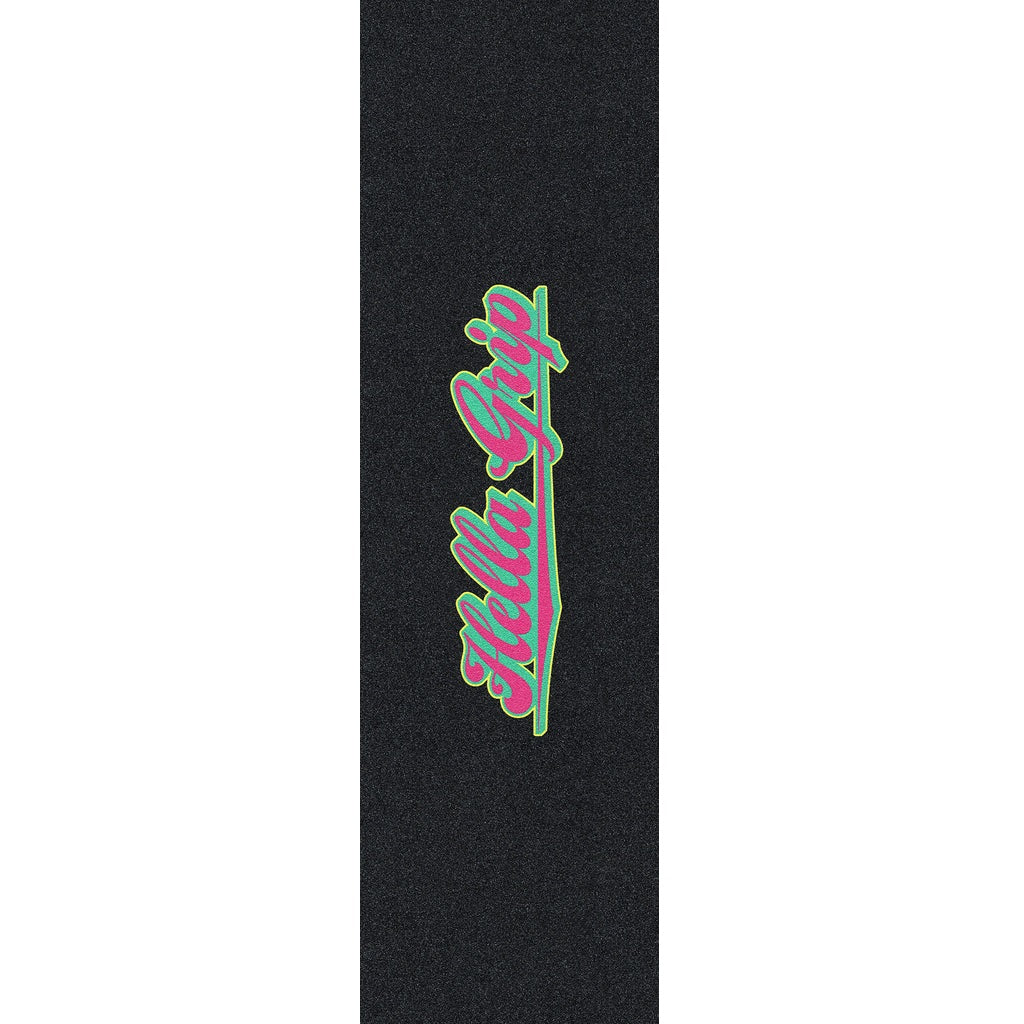 Hella Grip, Hella Grip Classic 1985 GripTape 7"x24" - Black/Pink