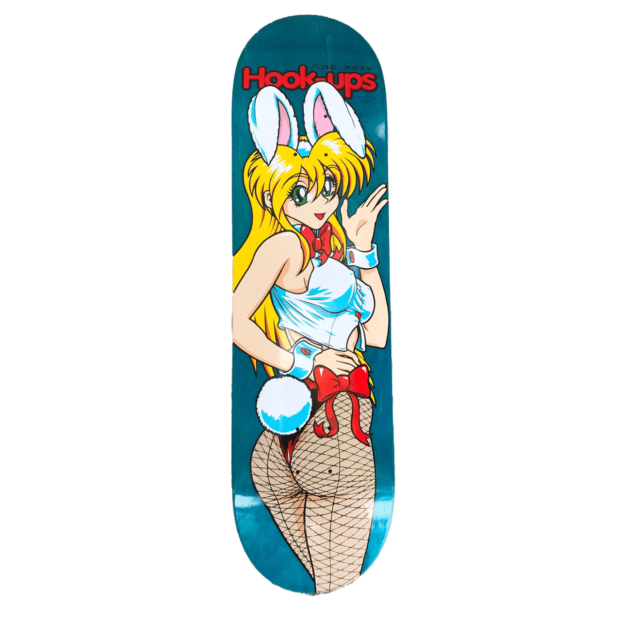 Hook-Ups, Hook-Ups Bunny Girl Skateboard Deck - 8.5"