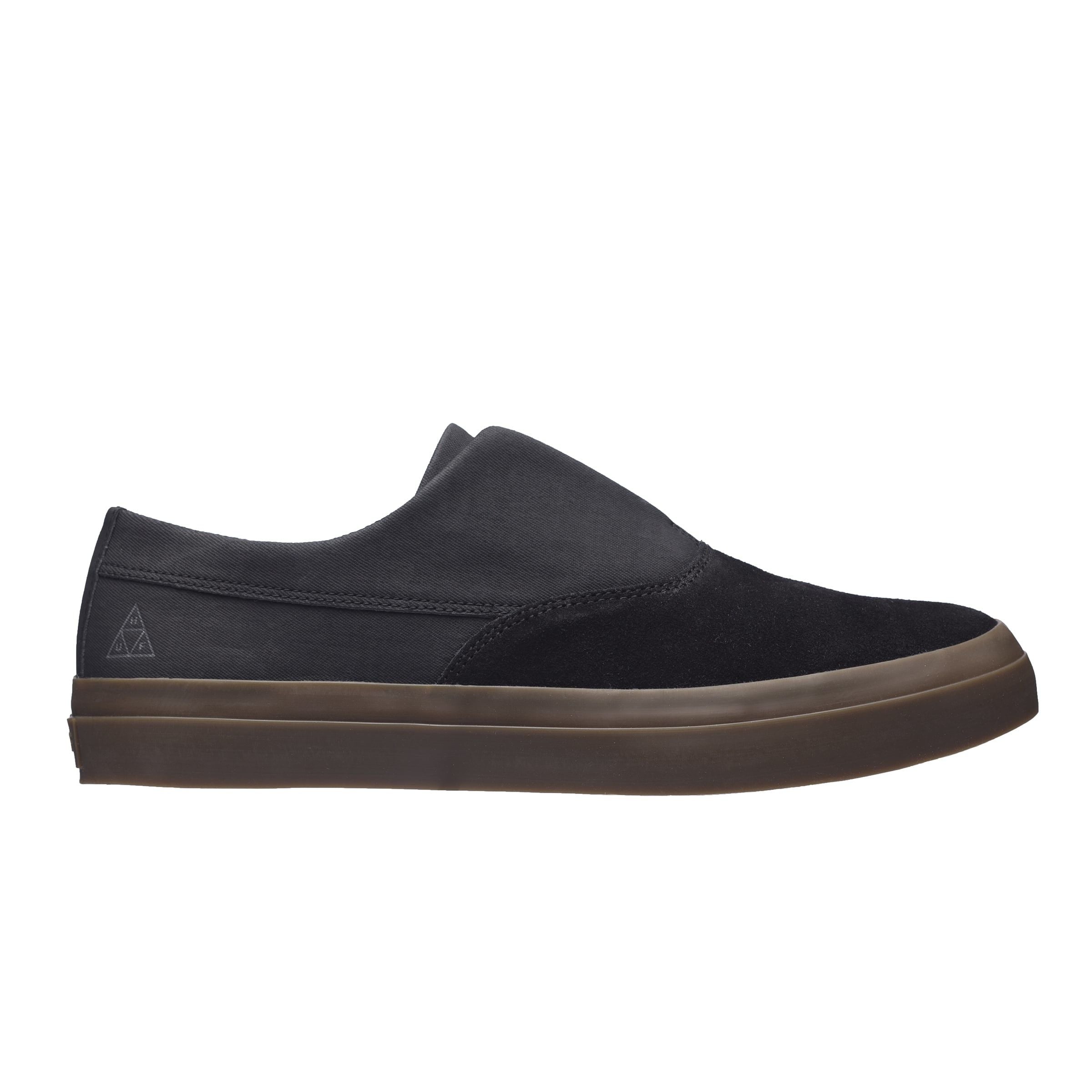 Huf, Huf Shoes Dylan Slip On - Black/Dark Gum