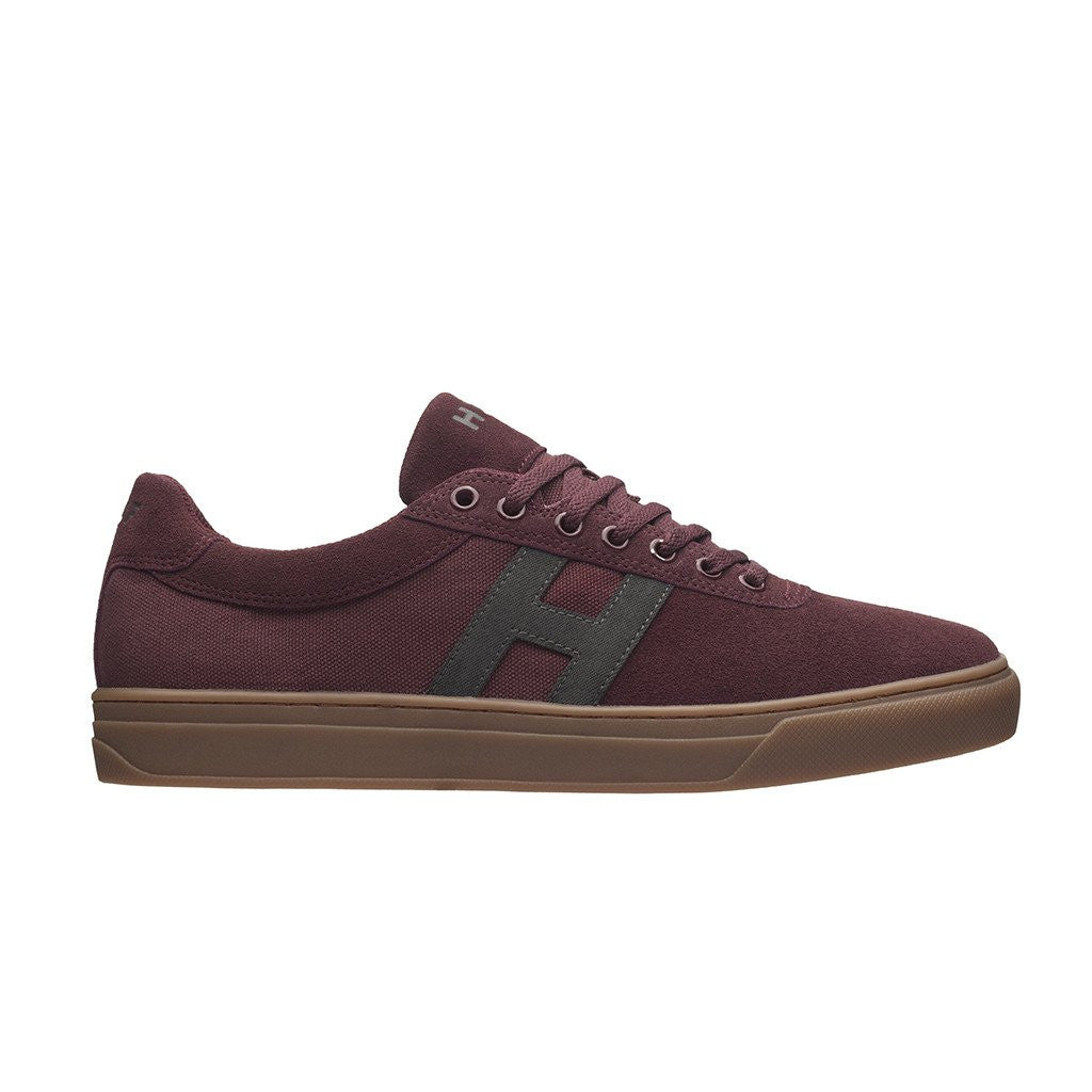 Huf, Huf Shoes Soto - Oxblood/Grey