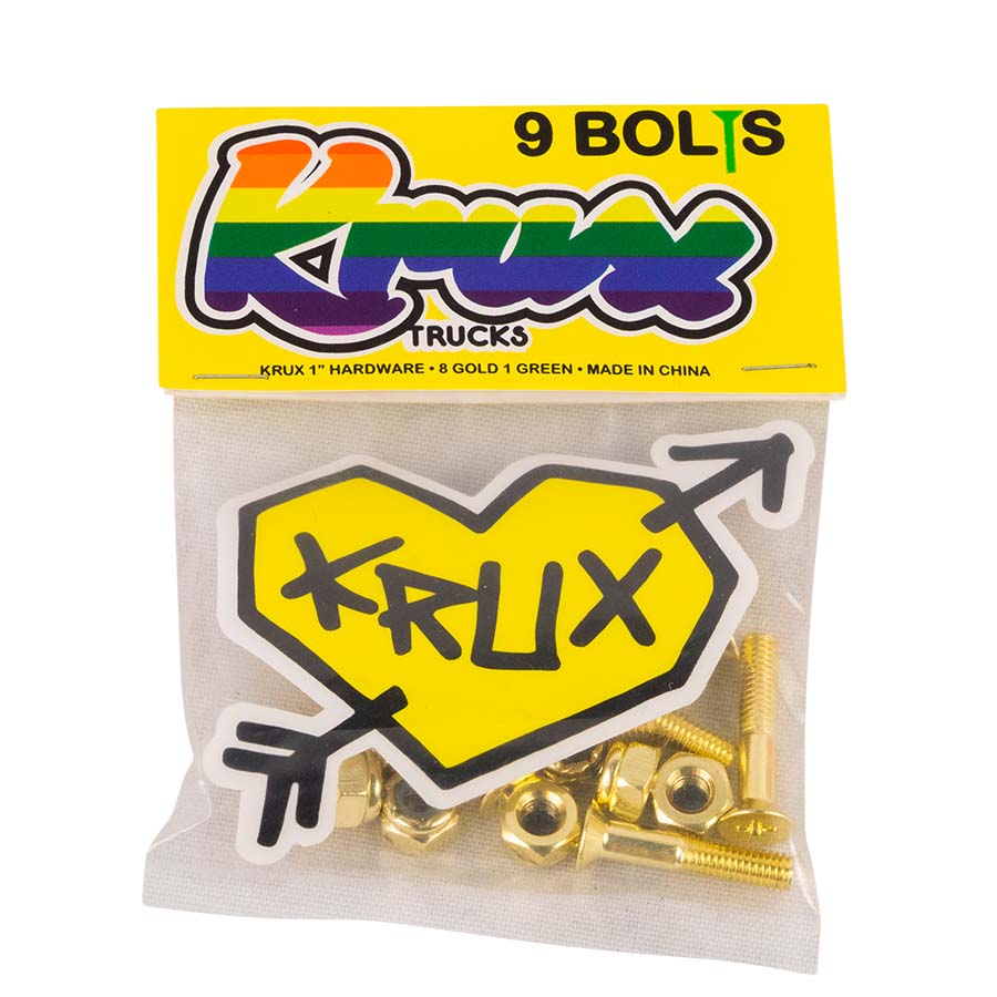 Krux, Krux Krome Hardware 1" Phillips - Gold