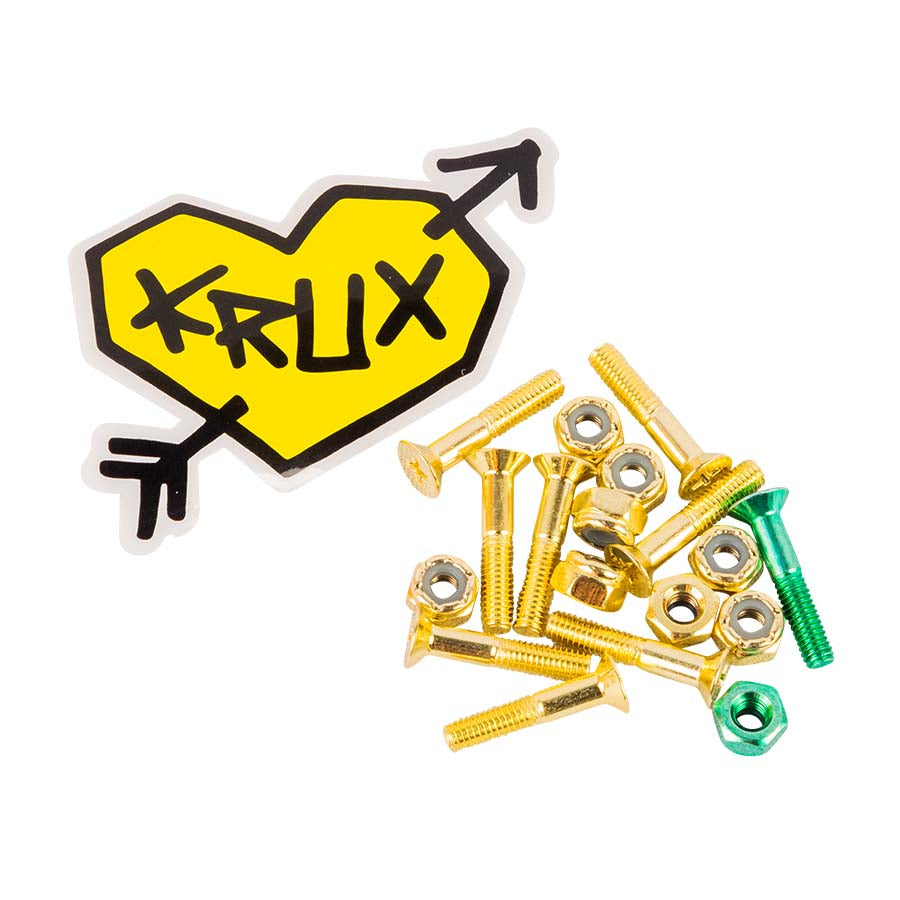 Krux, Krux Krome Hardware 1" Phillips - Gold