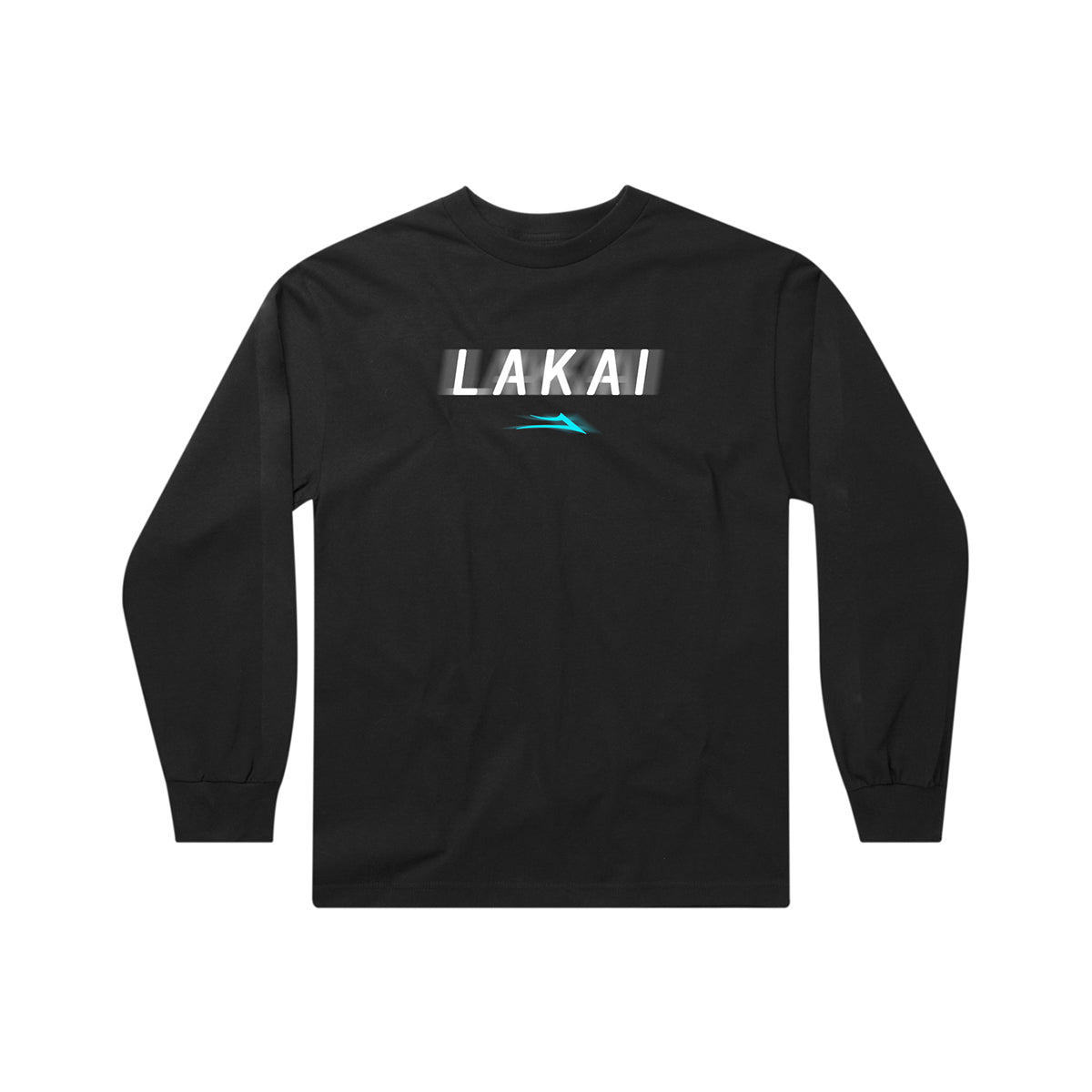 Lakai, Lakai Blur Long Sleeve Tee - Black