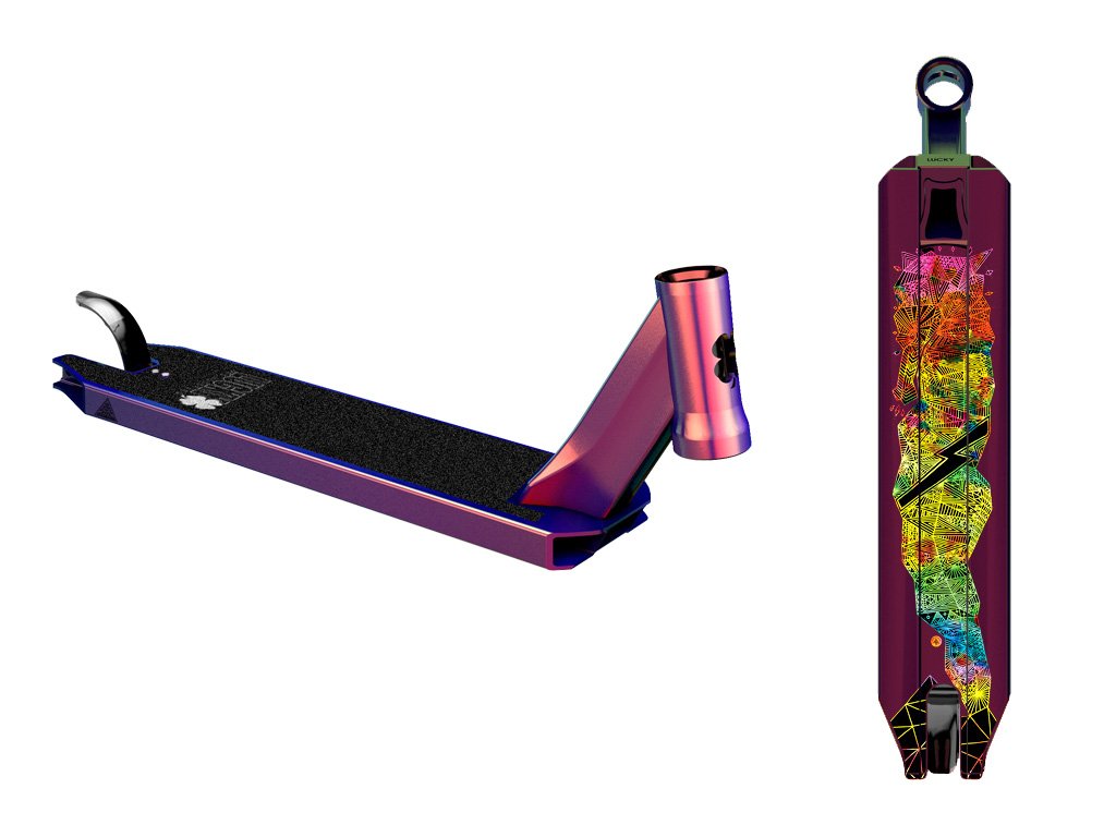 Lucky Scooters, Lucky 2018 COVENANT Pro Scooter Deck - NeoChrome