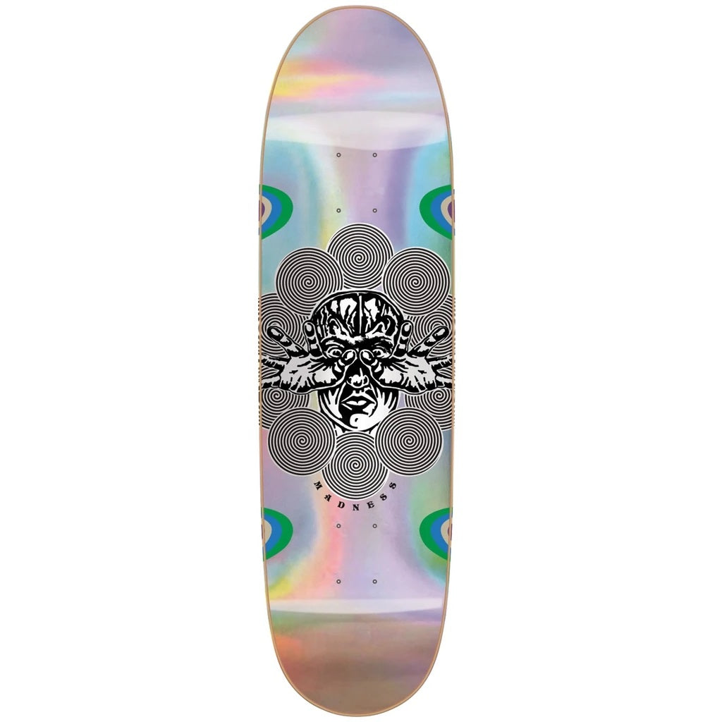 Madness, Madness Manipulate Holographic R7 Skateboard Deck - 9.0"