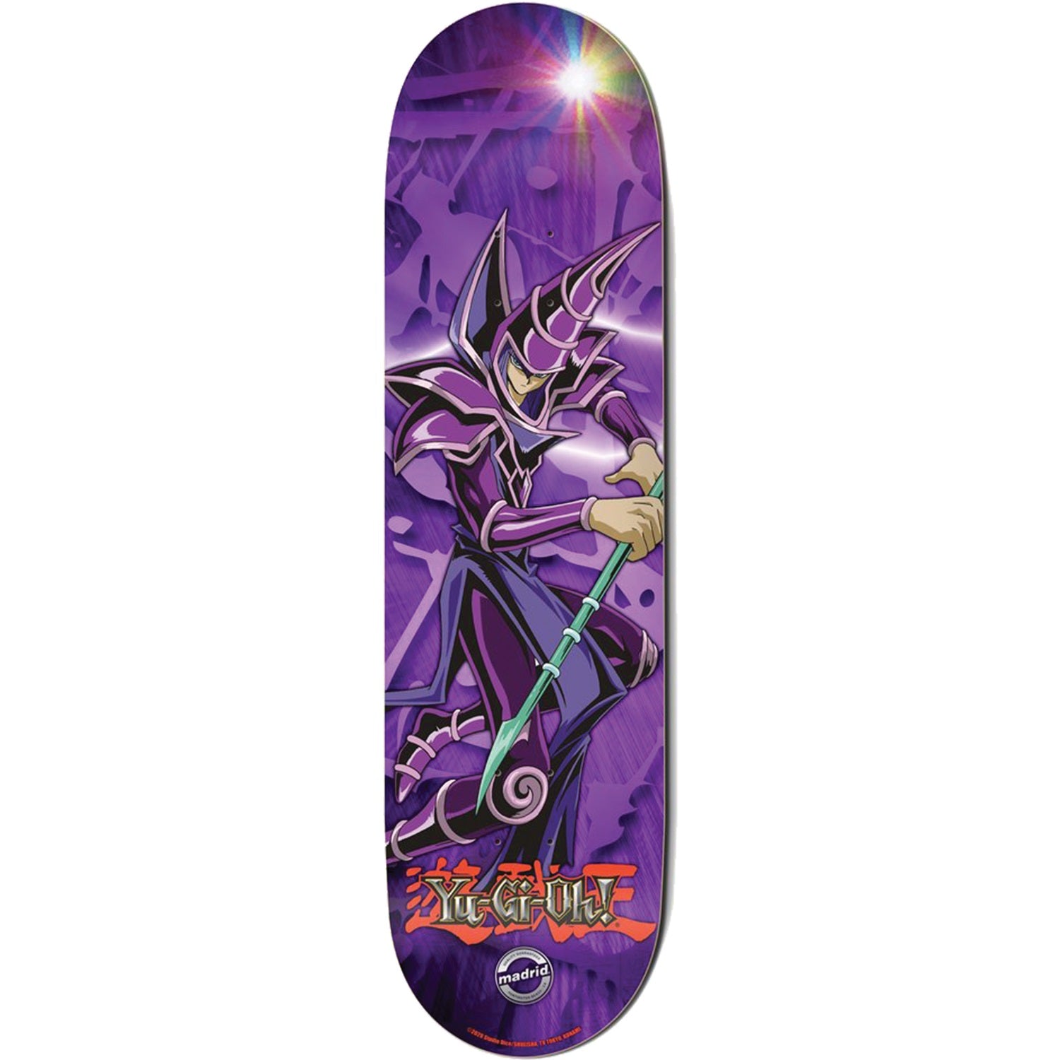 Madrid, Madrid X Yu-Gi-Ho! Dark Magician Skateboard Deck - 8.25"