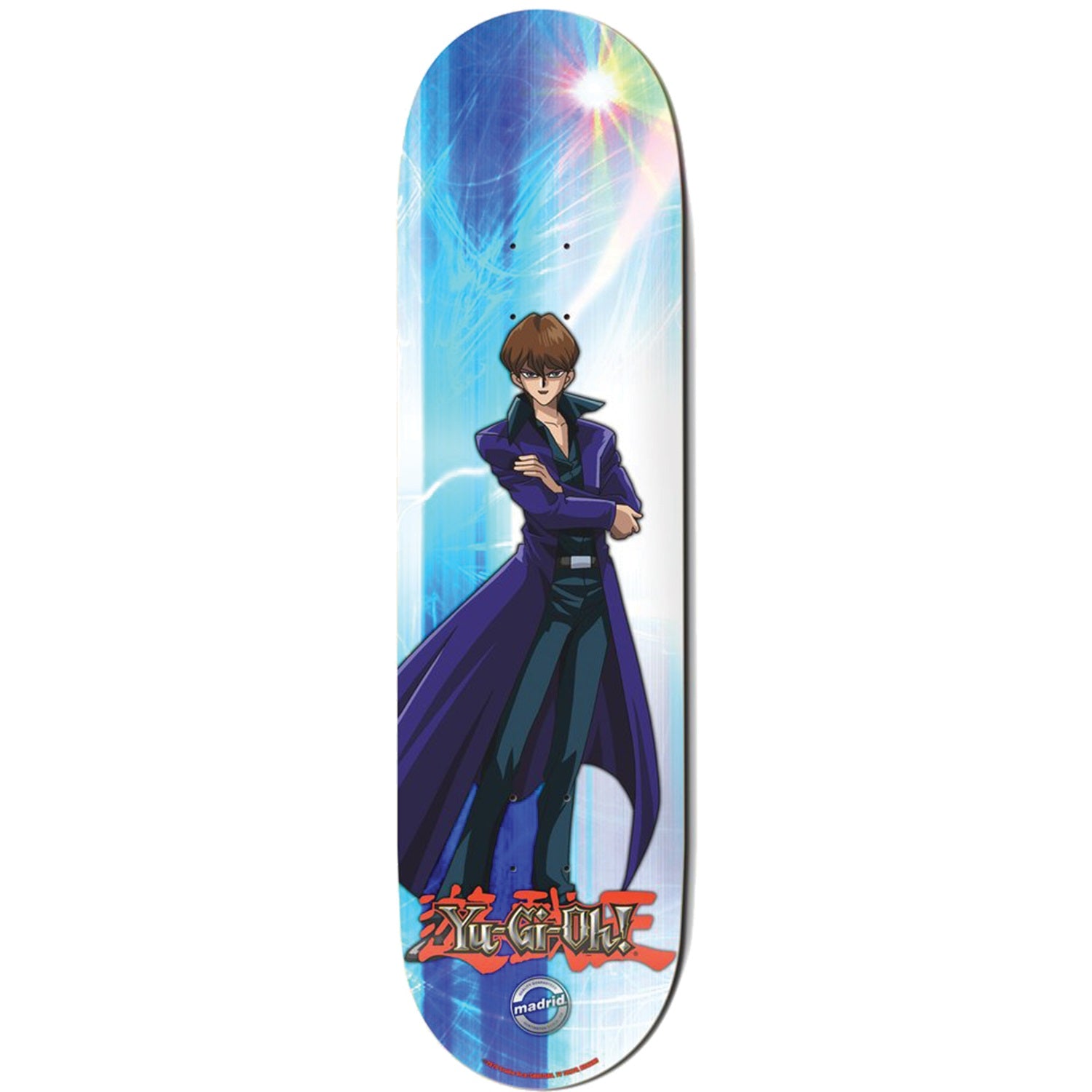 Madrid, Madrid X Yu-Gi-Ho! Seto Kaiba Skateboard Deck - 8.0"