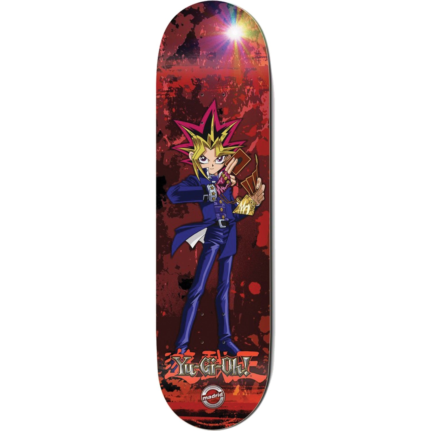 Madrid, Madrid X Yu-Gi-Ho! Yami Yugi Skateboard Deck - 8.0"