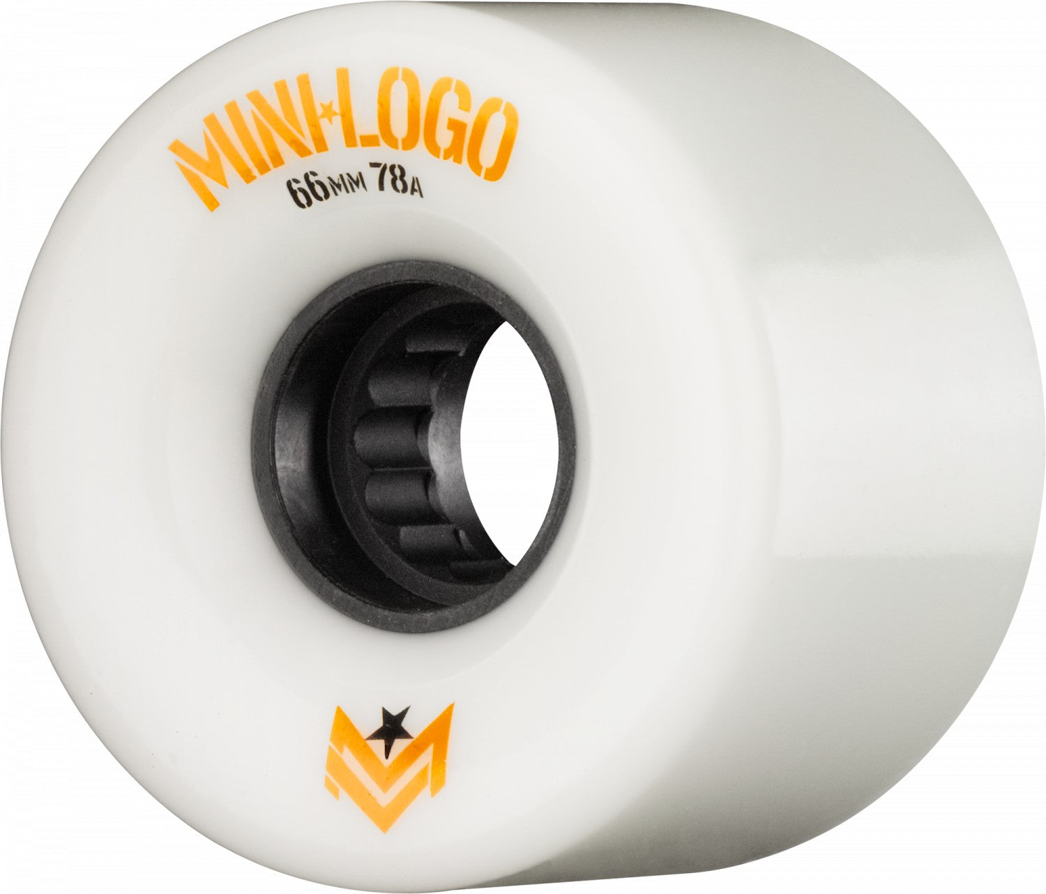 Mini Logo, Mini Logo A.W.O.L. Wheels A-Cut 66mm 78a - White (Set of 4)