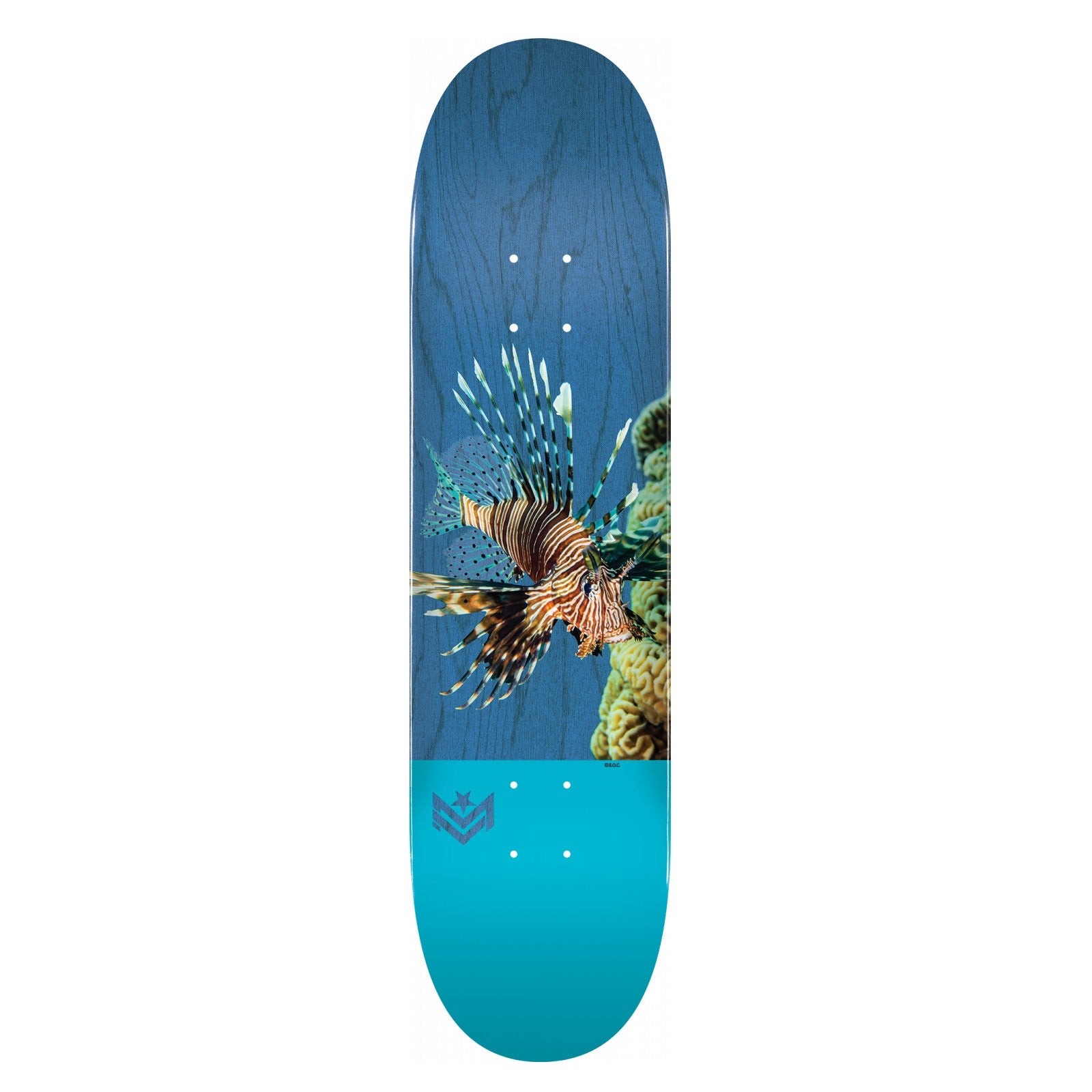 Mini Logo, Mini Logo Poison 16 Skateboard Deck 242 - 8.0" Lion Fish