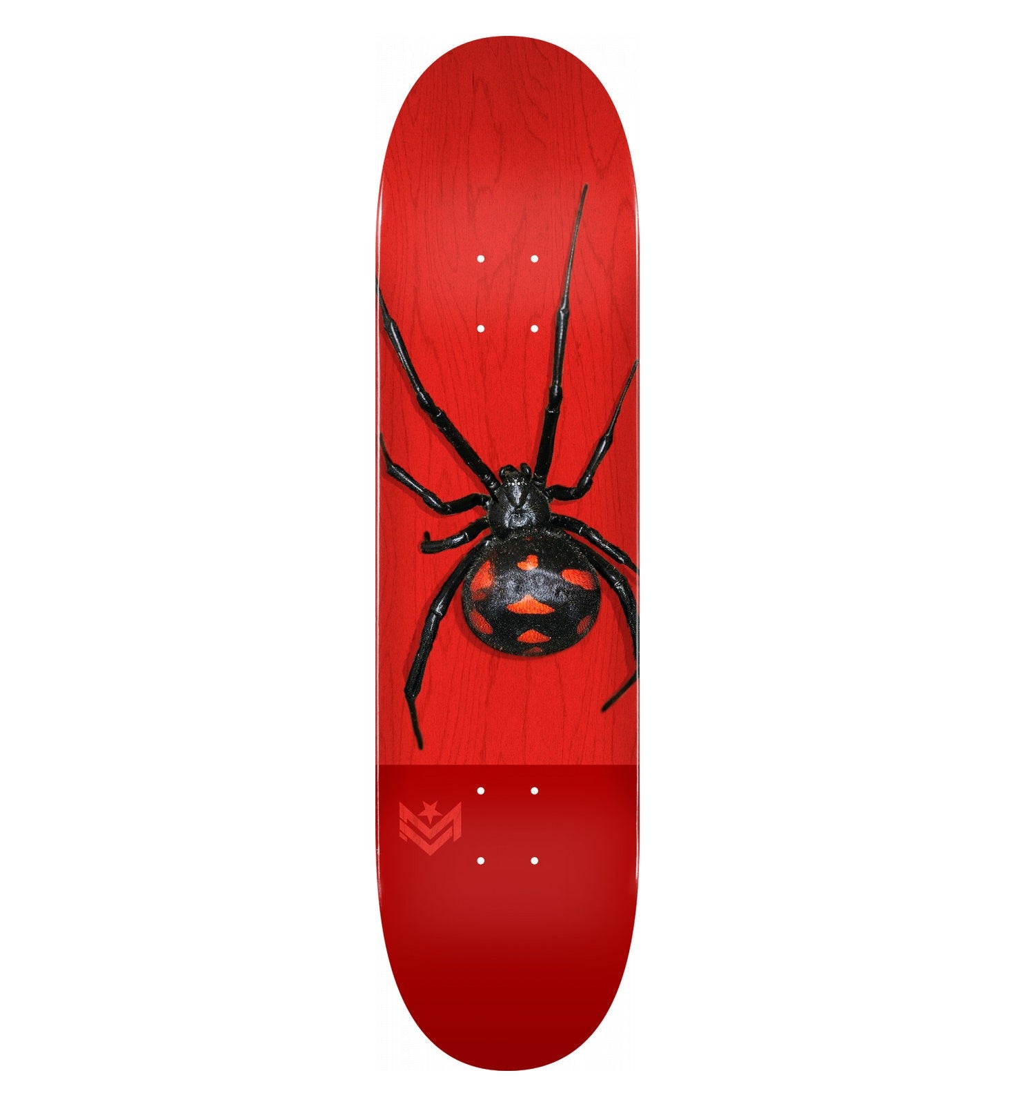 Mini Logo, Mini Logo Poison 16 Skateboard Deck 255 - 7.5" Black Widow