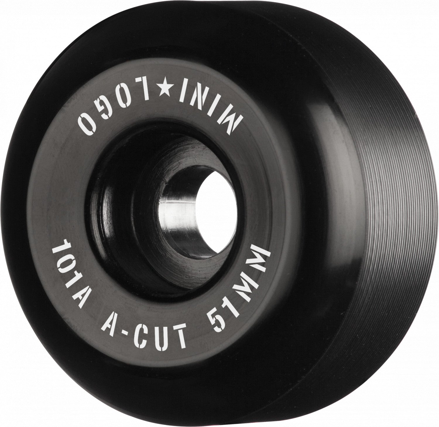 Mini Logo, Mini Logo Wheels A-Cut "2" 51mm 101a - Black (Set of 4)