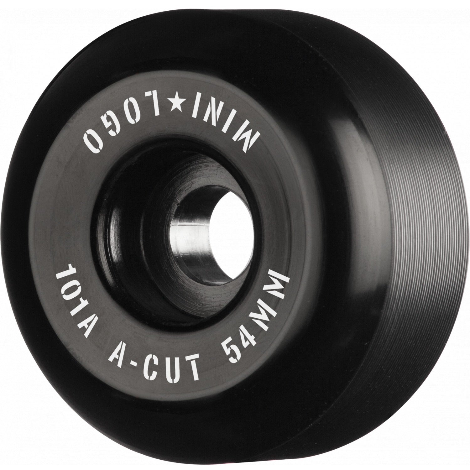 Mini Logo, Mini Logo Wheels A-Cut "2" 54mm 101a - Black (Set of 4)