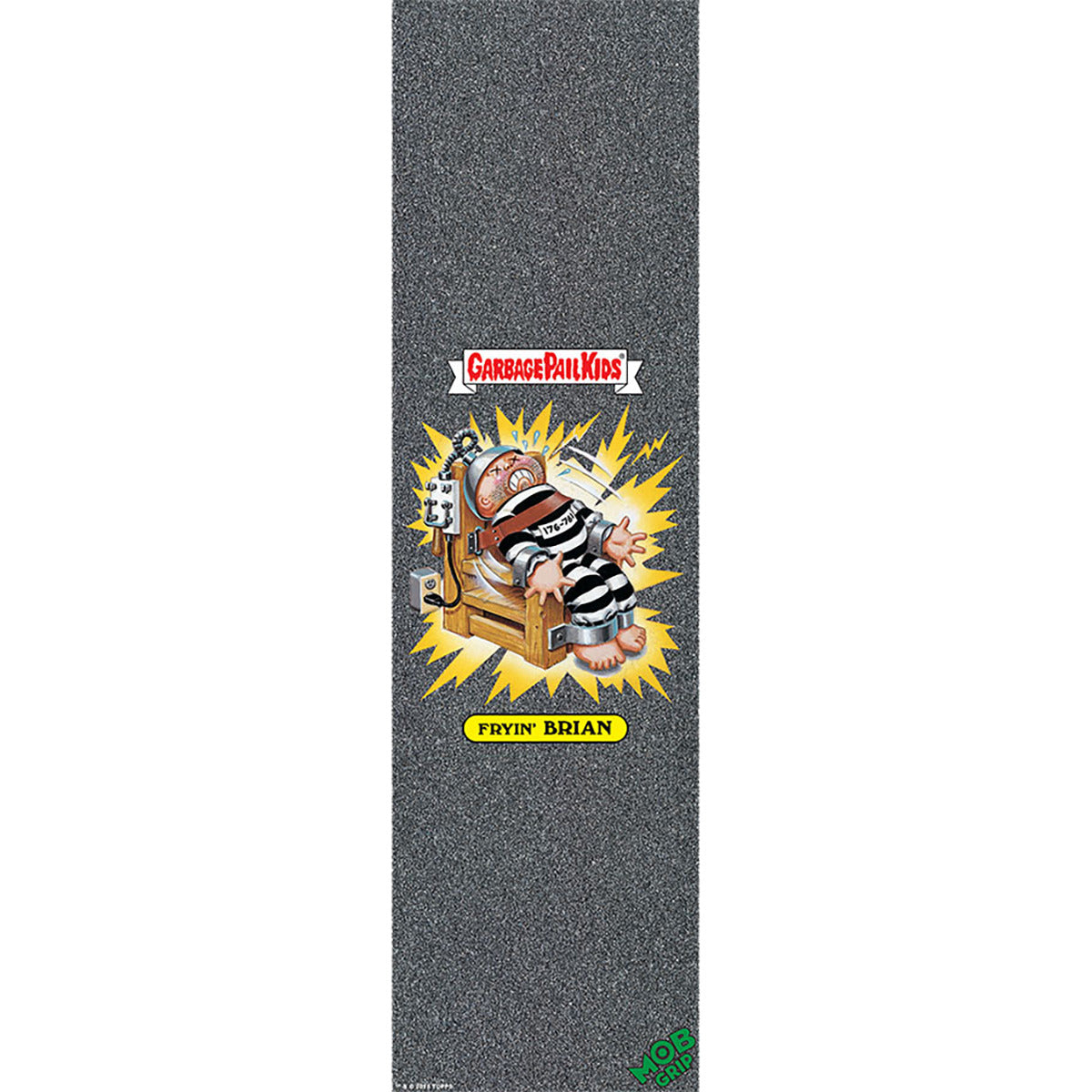 Mob Grip, Mob Garbage Pail Kids Fryin Brian Single Sheet Griptape - 9"x33"