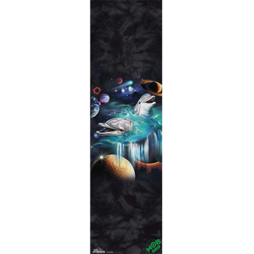 Mob Grip, Mob Mountain Galaxy Dolphin Single Sheet Griptape - 9"x33"