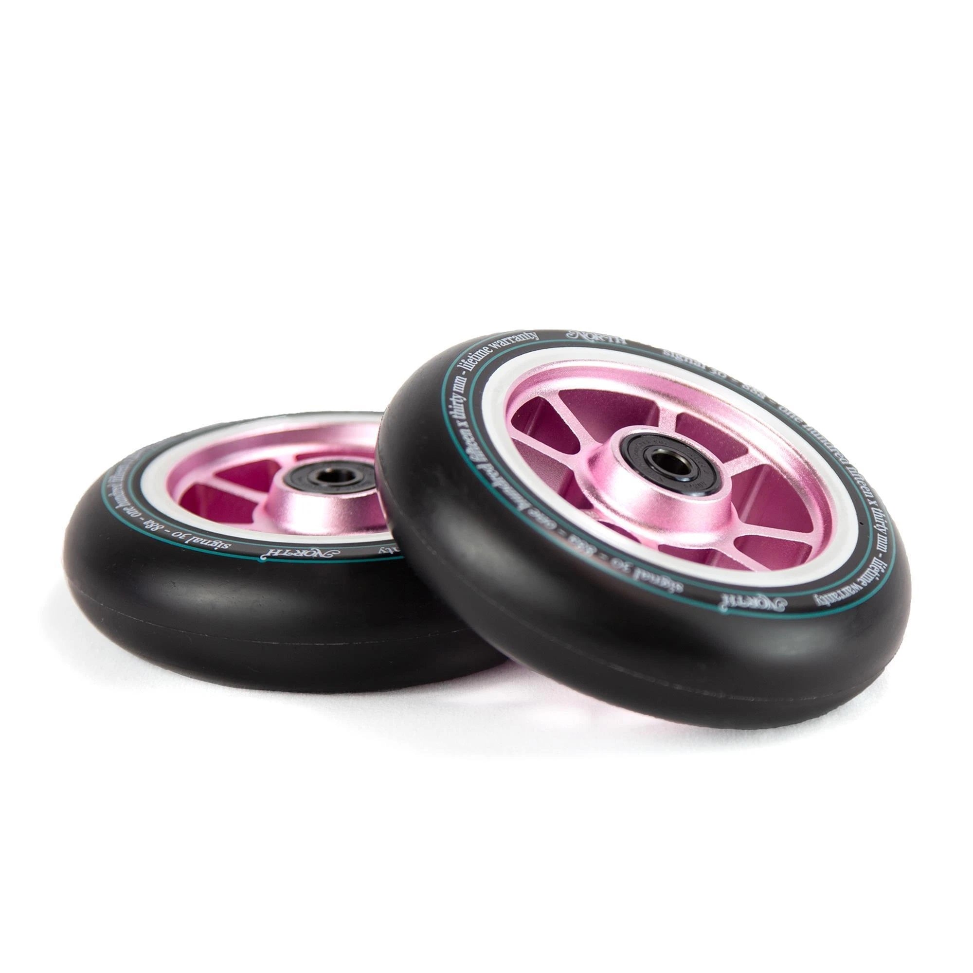 North Scooters, North Scooters Signal Wheels 115mm 88a - Black/Rose Gold