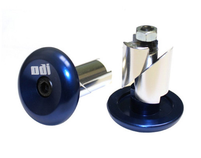 ODI Grips, ODI Aluminum Bar End Plug - Blue