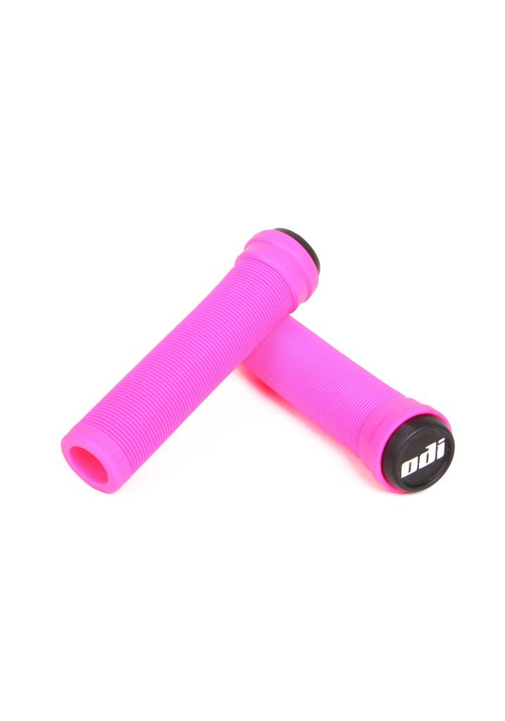 ODI Grips, ODI Longneck Soft Flangeless Grips 135mm - Pink