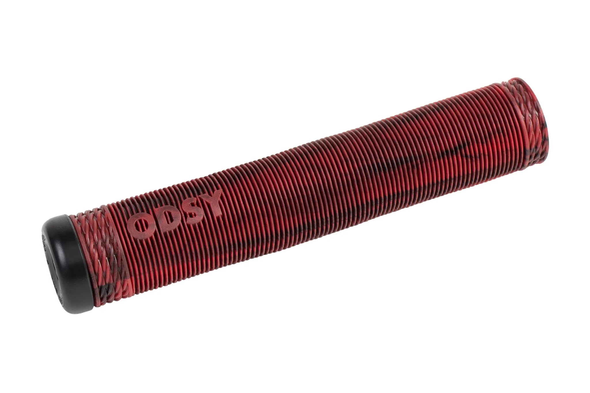 Odyssey, Odyssey BMX Broc Raiford Grip 160mm - Black/Red Swirl