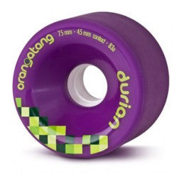 Orangatang, Orangatang Durian 75mm 83a purple Longboard Wheels (Set of 4)