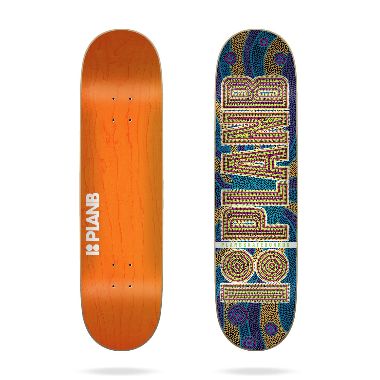 Plan B, Plan B Aboriginal Skateboard Deck - 9.0"