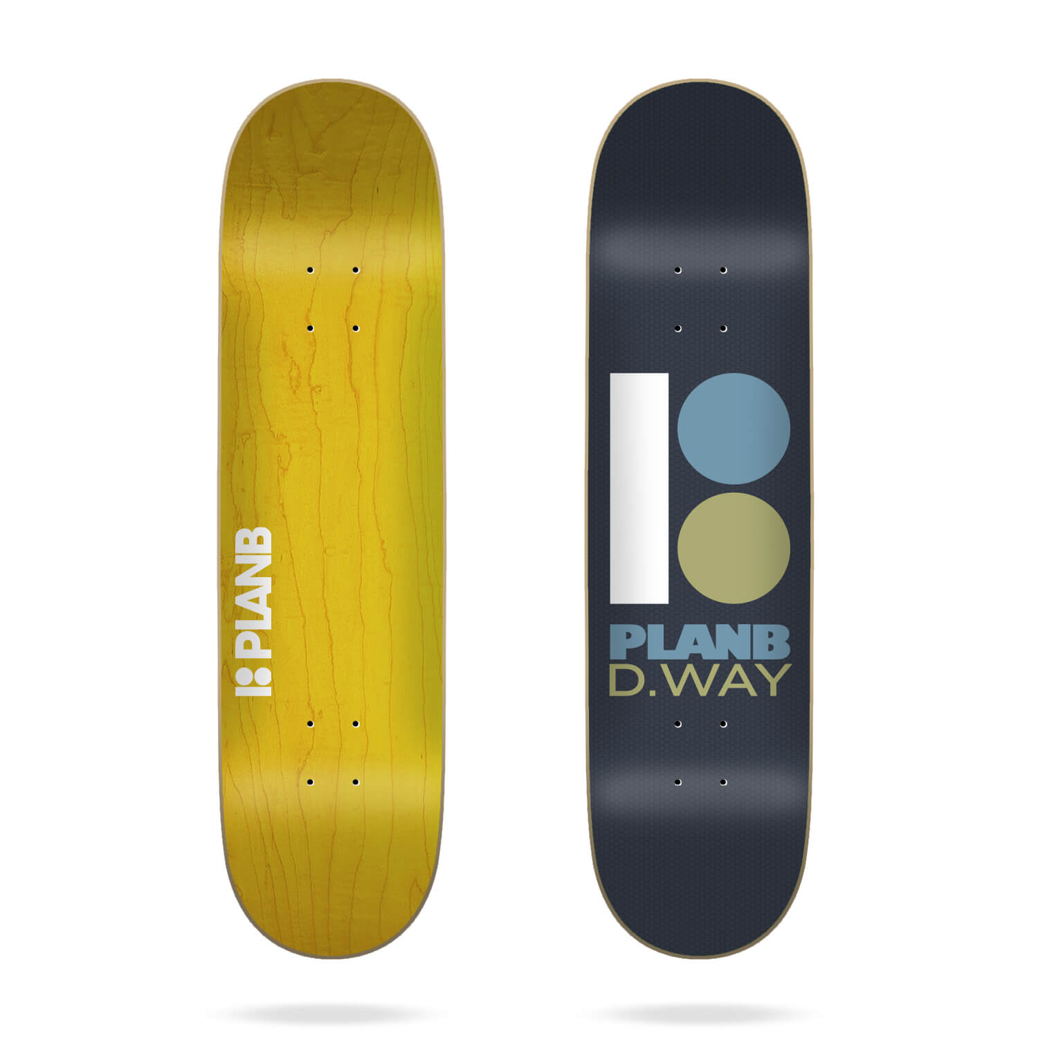 Plan B, Plan B Metal Honeycomb Way Skateboard Deck - 8.75"