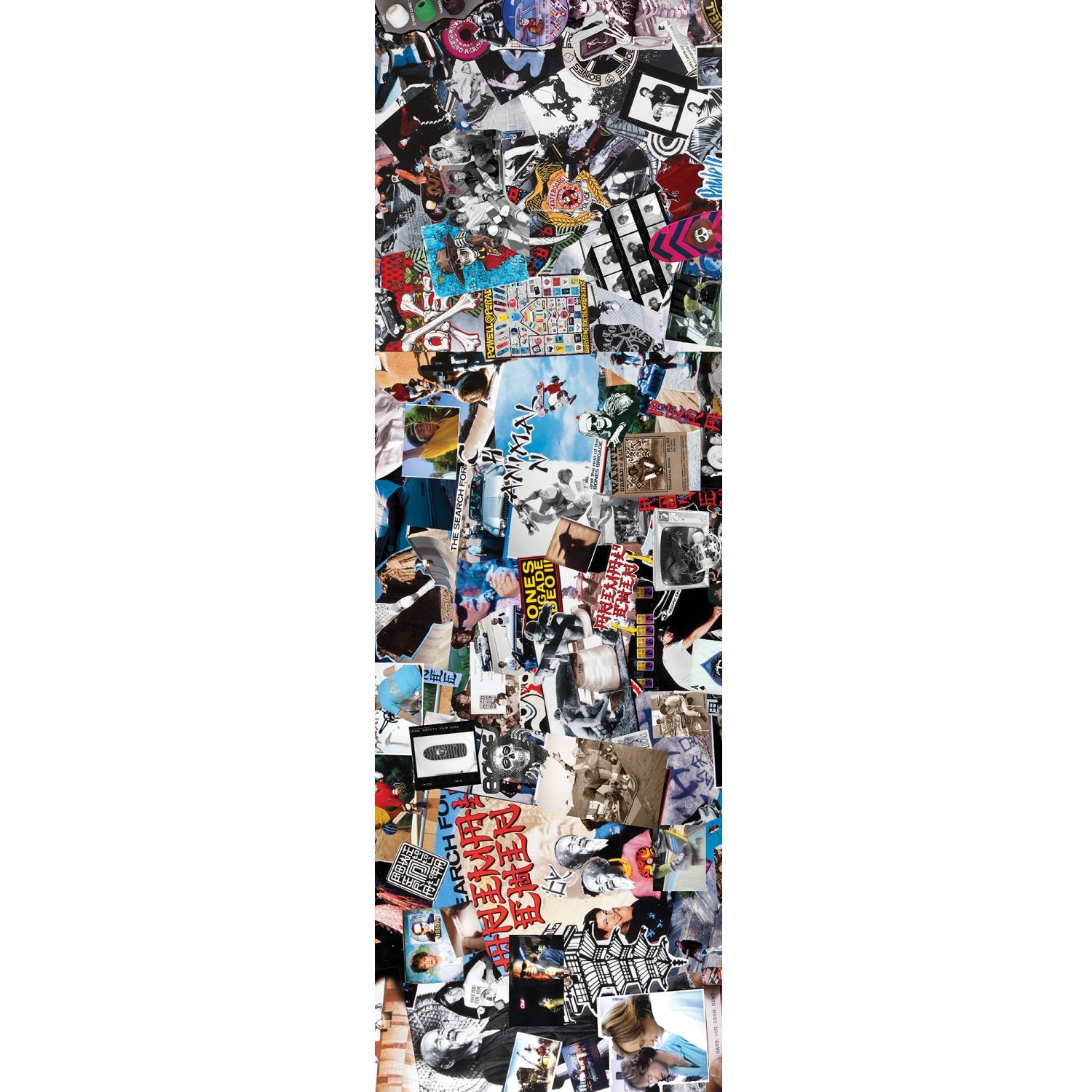 Powell Peralta, Powell Peralta Animal Chin Collage Griptape - 10.5"x33" White