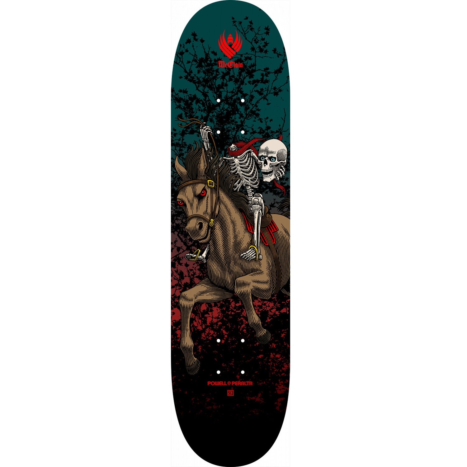 Powell Peralta, Powell Peralta Brad McClain Headless Flight Skateboard Deck - 8.25"