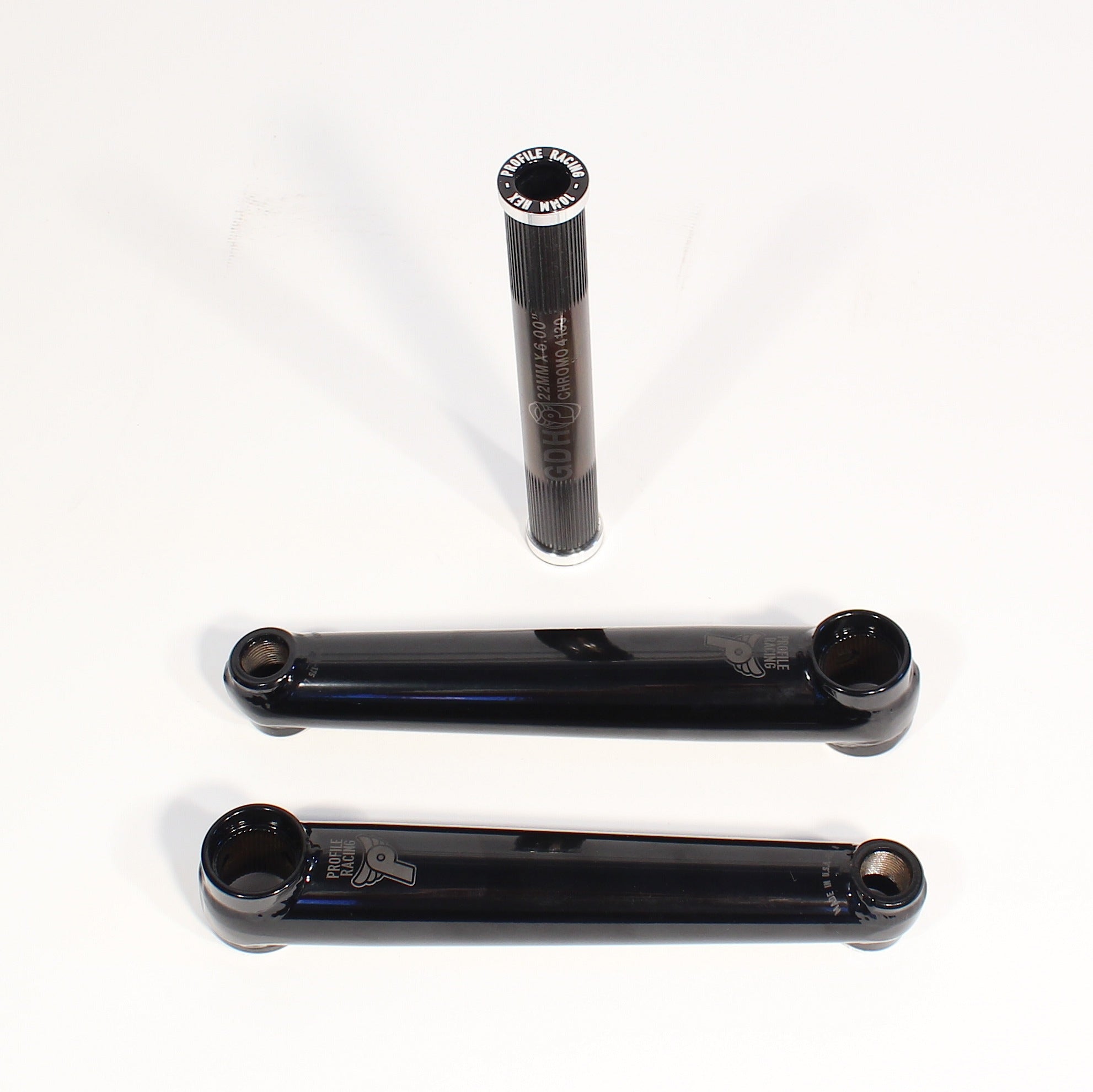 Profile Racing, Profile Racing Column 22mm Cranks 170mm - Black