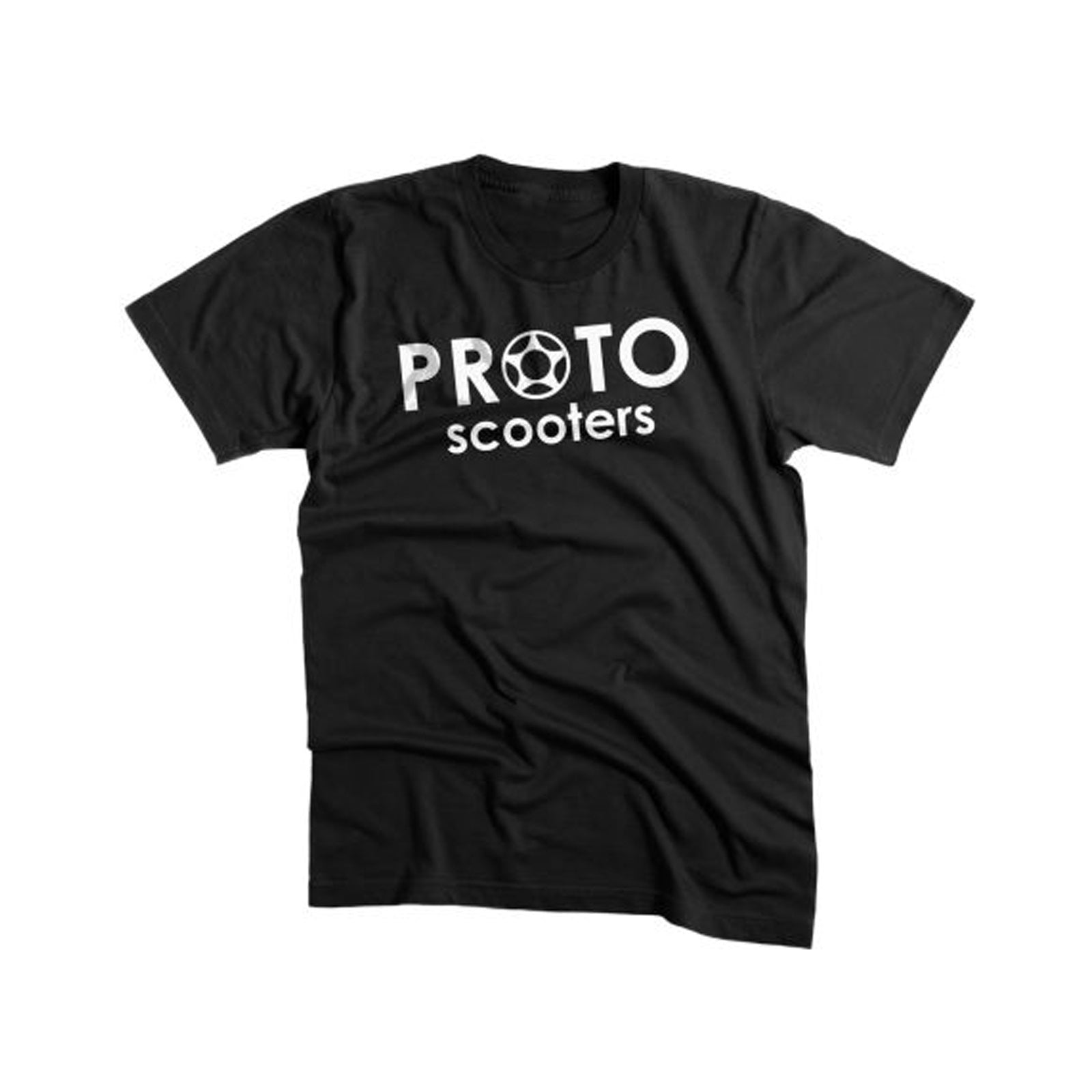 Proto, Proto Classic Logo Tee - White on Black