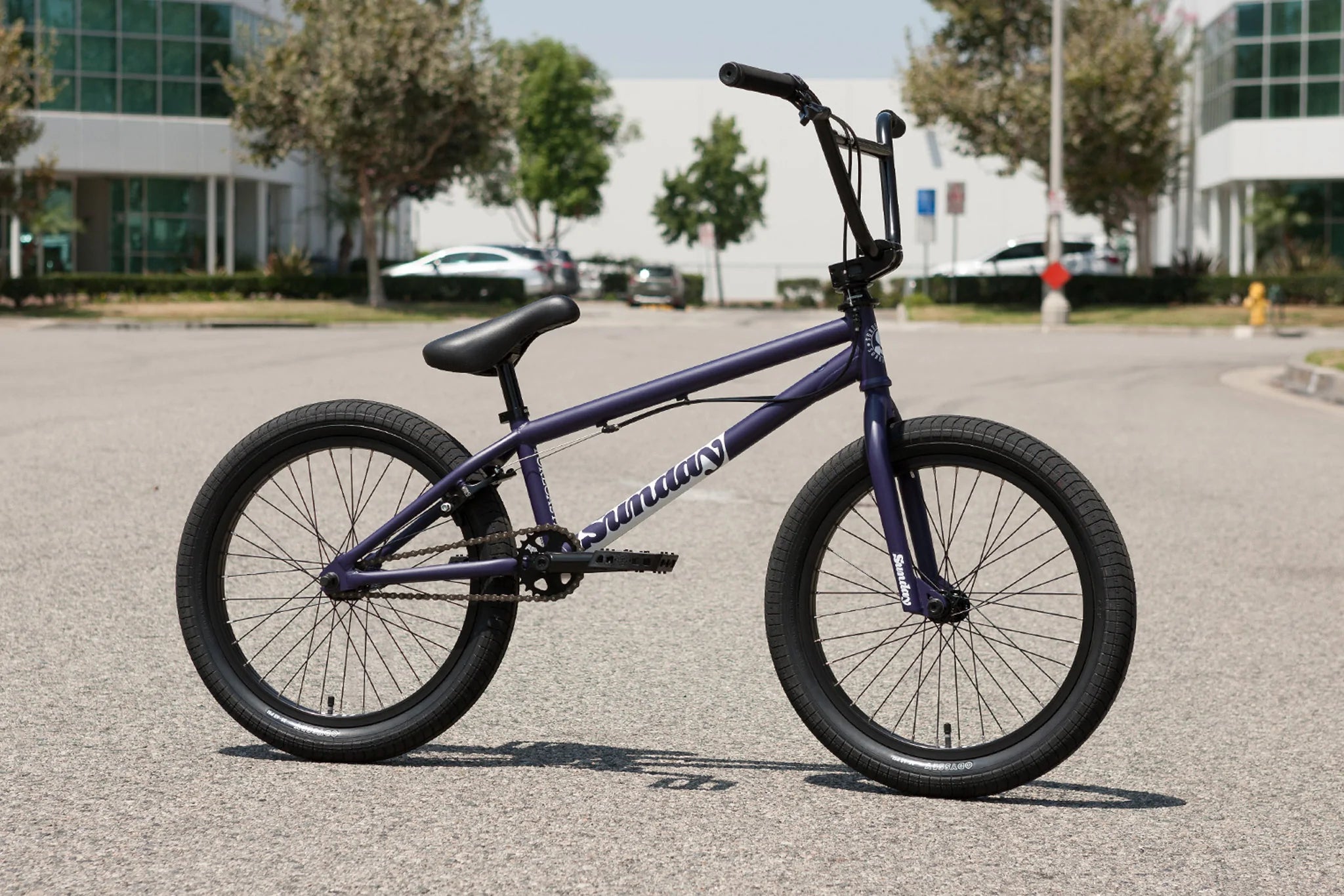 Sunday, Sunday 2023 Forecaster Park Maca Perez Grasset Signature 20.5" Complete BMX Bike - Matte Midnight Purple