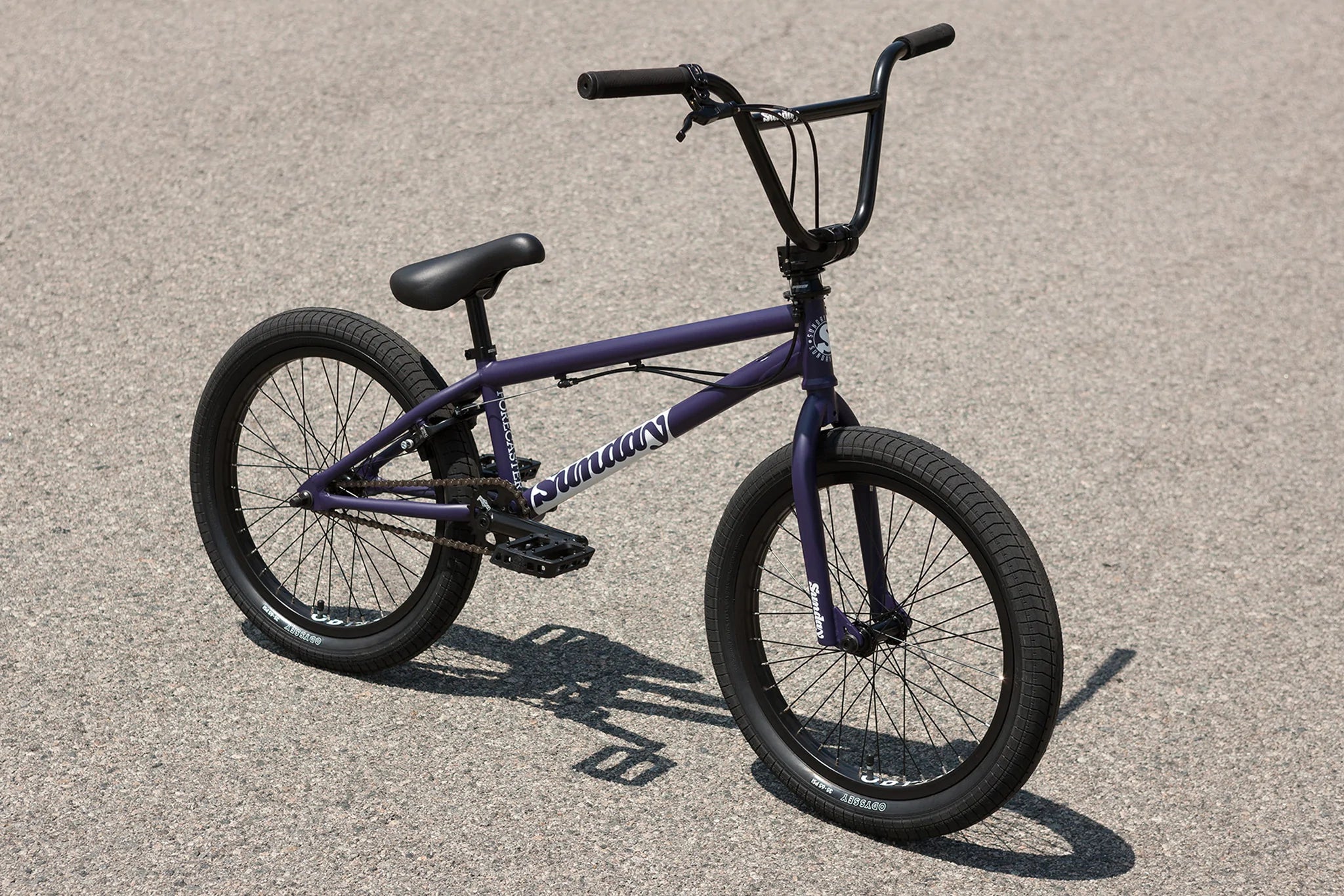 Sunday, Sunday 2023 Forecaster Park Maca Perez Grasset Signature 20.5" Complete BMX Bike - Matte Midnight Purple